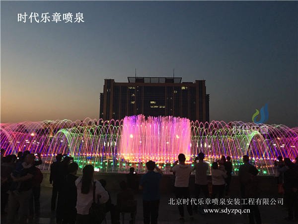 焦作人民廣場音樂噴泉工程